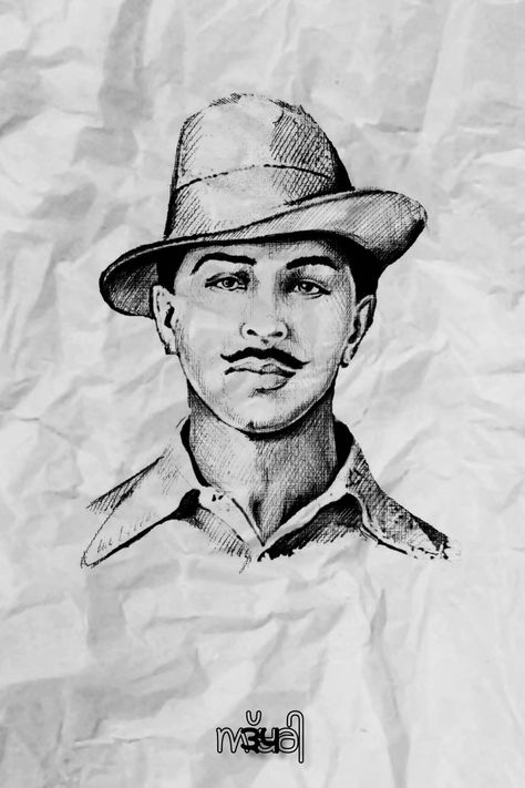 Bhagath Sing Hd Images, Bhagat Singh Tattoo Designs, Bagath Singh, Bhagat Singh Sketch, Karuppusamy God Images, Sreenath Bhasi, Bhagat Singh Wallpapers, Che Guevara Art, Indian Legends