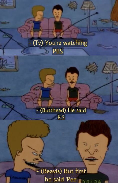 Beavis And Butthead Fanart, Beavis And Butthead Do America, Beavis And Butthead Quotes, Mike Judge, Beavis And Butthead, Movie Memes, Netflix And Chill, Best Duos, Funny Quote