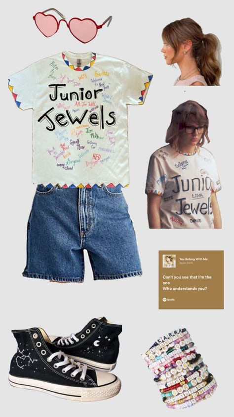 Belong With Me Outfit Inspo #taylorswift #youbelongwithme #erastouroutfits #erastour You Belong With Me, You Go Girl, Taylor Swift Outfits, Taylor Swift Concert, Look At You, Eras Tour, Concert Outfit, Taylor Swift, Swift