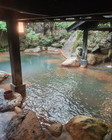 Hot Springs Aesthetic, Japan Hot Springs, Kurokawa Onsen, Spring Korea, Japanese Hot Springs, Spring In Japan, Kumamoto, Japan Aesthetic, Kyushu