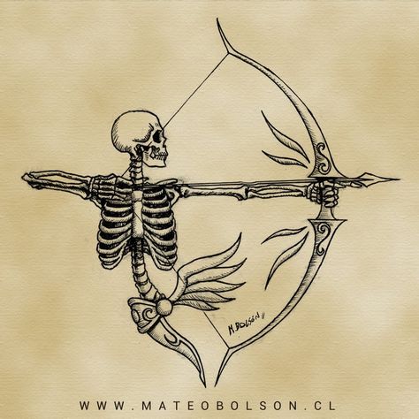 Sagittarius Tattoo Designs, Medusa Tattoo Design, Hippie Tattoo, Medieval Tattoo, Sagittarius Tattoo, Tarot Tattoo, Cute Little Tattoos, Spooky Tattoos, Painting Tattoo