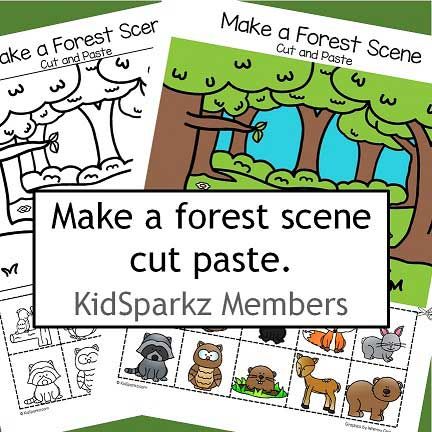 Forest Habitat Preschool, Forest Animals Preschool, Mammals Activities, Forest Preschool, Habitat Activities, Forest Classroom, Forest Kindergarten, Forest Animals Theme, Games For Preschool