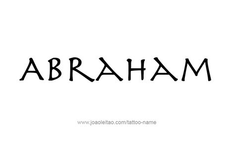 Abraham Name, Name Fonts, Tattoo Name Fonts, Tattoos With Names, Tattoo Minimal, Tattoo Name, Name Tattoo Designs, Name Tattoo, Name Tattoos