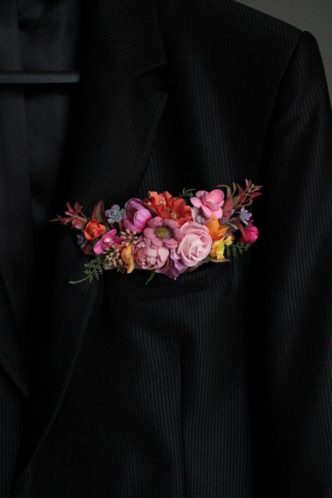 Boutonniere Alternative, Boutonniere Orange, Orange Boutonniere, Boutonniere Groomsmen, Pocket Boutonniere, Fall Flower Crown, Pink Boutonniere, Button Holes Wedding, Flower Girl Crown