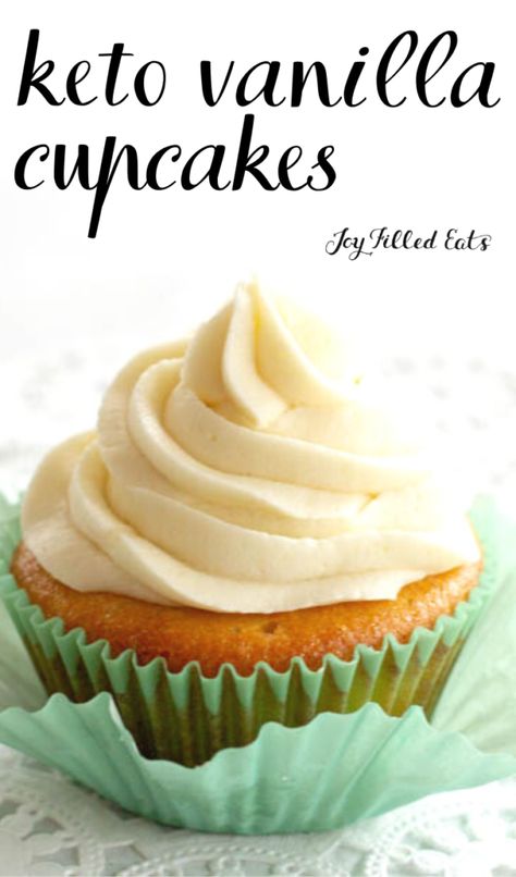 Almond Flour Cupcakes, Low Carb Cupcakes, Keto Cupcakes, Baking With Almond Flour, Low Carb Low Fat Recipes, Joy Filled Eats, Low Carb Low Sugar, Low Carb Diet Recipes, Healthy Low Carb Recipes