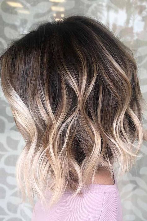 Long Wavy Hair Styles, Cabelo Ombre Hair, Wavy Hair Styles, Kadeřnické Trendy, Vlasové Trendy, Long Bob Haircuts, Lob Haircut, Short Hair Balayage, Long Bob Hairstyles