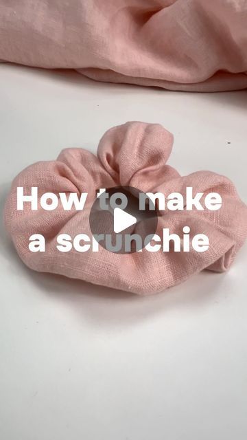 @fabrico_patterns on Instagram: "Do you know that it only takes 5 minutes to make a scrunchie ?😁 Watch the tutorial and try it out!  You can choose fabric that goes well with your outfit or make it from unnecessary fabric leftovers ✨ It will be a perfect accessory for your outfit !  Follow link in bio to download trendy PDF sewing patterns. Follow the video tutorial and create your own style.  #designer #sewingtricks #sewingpattern #dresspattern #womansewingpattern #diydress #howtosew #sewingtips #sewingideas #sewinglovers #summersewingpatterns #howtosew #dresssewing #DIY #easytosew #trendysewingpattern" Diy With Leftover Fabric, Scrunchies Making Tutorial, Fabric Leftovers Ideas, How To Make A Scrunchie Video, Make A Scrunchie, Scrunchies Making Video, Sew Scrunchie Tutorials, Scrunchie Sewing Pattern, Scrunchies Diy How To Make