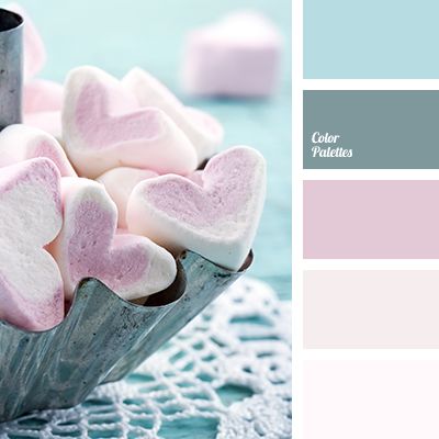 In Color Balance, House Color Palettes, Paint Color Schemes, Blue Palette, Color Palette Pink, Bedroom Color Schemes, Baby Blue Colour, Blue Colour Palette, Color Balance