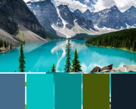 Mood Board, Color Palette, Lake, Natural Landmarks, Travel, Quick Saves, Color, Art, Nature