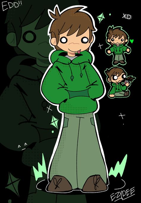 Not my normal style Edd Eddsworld Fanarts, Eddsworld Edd Fanart, Edd Eddsworld Icon, Eddsworld Genderbend, Edd Eddsworld, Eddsworld Fanart, Normal Style, Eddsworld Memes, Ed Edd