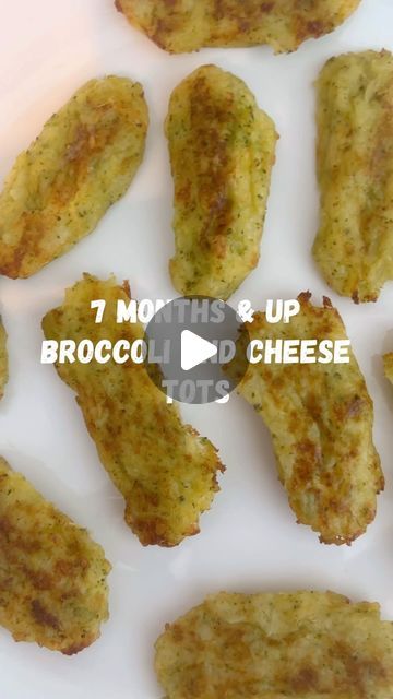 Natalie | Motherhood | Recipes | 7 months & Up Broccoli & Cheese Tots 🥦🧀  If you’re looking for a way to transition your little one from purées to solids a lot of people... | Instagram Broccoli For 8 Month Old, Broccoli And Cheese Tots, Blw Broccoli Tots, Broccoli Tots For Babies, Baby Breakfast Ideas 7 Months, Broccoli For Baby, Broccoli Cheese Tots, Leftover Baby Food Recipes, Brócoli Recipes