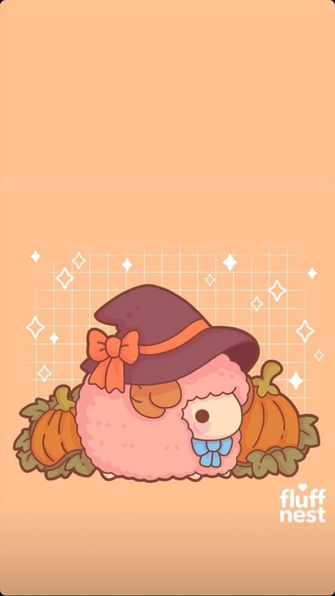 creds: fluffnest.art on ig Fluffnest Art, Sheep Wallpaper, Cute Drawlings, Cow Drawing, Frog Wallpaper, Cute Piggies, Halloween Illustration, Cute Kawaii Drawings, Anime Animals