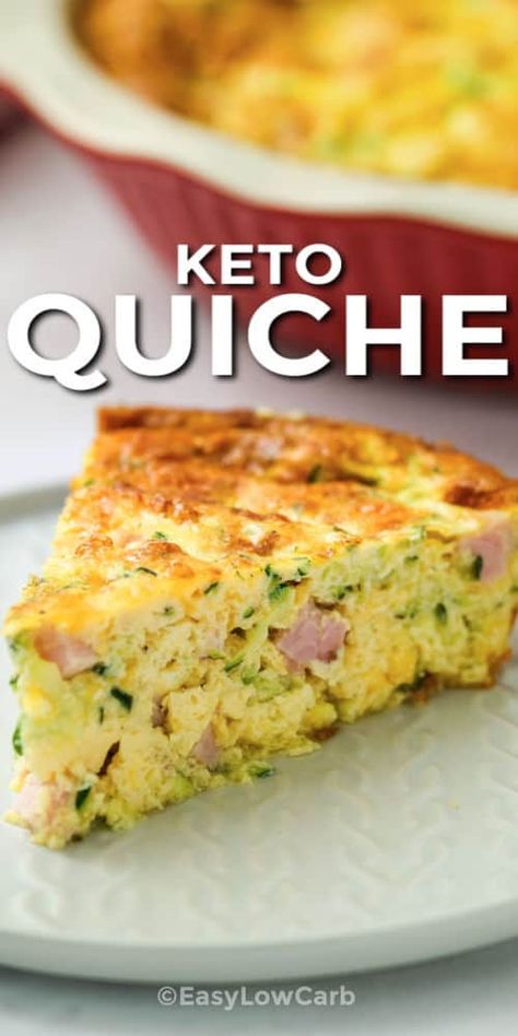 Keto Ham And Cheese Breakfast Casserole, Keto Ham And Cheese Quiche, Keto Quiche Crust, No Cheese Quiche, Quiche With No Crust, No Crust Quiche Recipes Easy, Quiche Recipes No Crust, Carnivore Quiche Recipe, No Crust Quiche Recipes