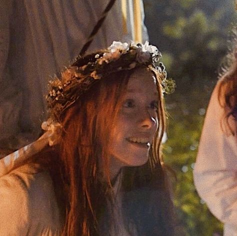 Anne With An E, Flower Crown, Red Hair, A Woman, Crown, Red, Hair