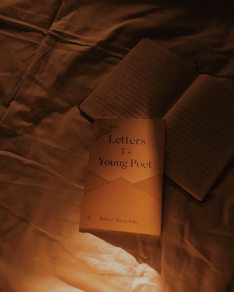 Letters To A Young Poet Book, The Poet Aesthetic, Isabella Core, Letters To A Young Poet, Poet Aesthetic, Falls Aesthetic, Poetry Aesthetic, Journal 2023, College Au