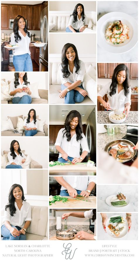 Kitchen Portrait Photography, Personal Branding Photoshoot Chef, Branding Photos In Kitchen, Chef Branding Photos, Kitchen Photoshoot Woman, Charcuterie Photoshoot, Chef Photoshoot Ideas, Chef Branding, Bakery Photoshoot