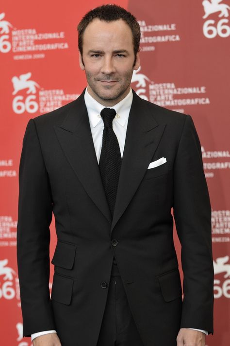 Tom Ford, aged 52, turned around Gucci, directed the film A Single Man Tom Ford Suit, The Rock Dwayne Johnson, Tom Ford Men, Style Advice, Hugo Boss Man, Black Suit, Burberry Men, Mens Designer Fashion, Calvin Klein Men