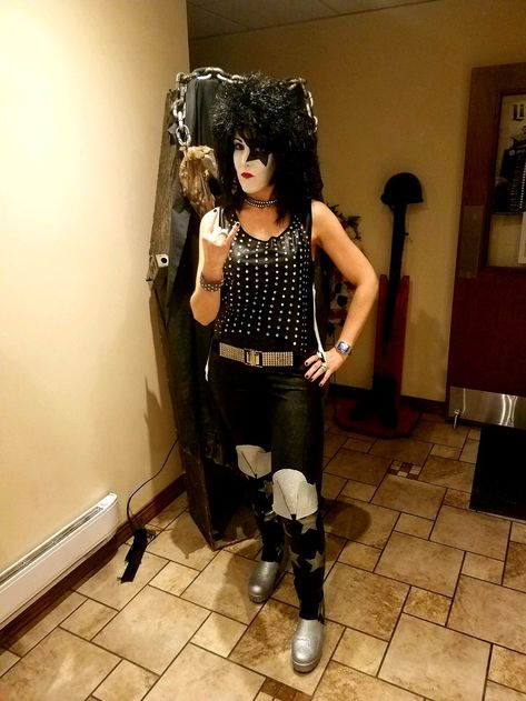 DIY Paul Stanley (Starchild) Halloween Costume Starchild Kiss Costume, Paul Stanley Halloween Costume, Starchild Costume, Starchild Kiss, Kiss Costume, Kiss Outfits, Retro Things, Paul Stanley, Kiss Band