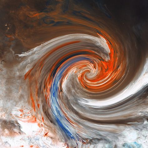 Vortex fire Vortex Art, Hole Drawing, Rich Color Palette, Art Therapy, Tornado, Abstract Painting, Painter, Universe, Digital Art