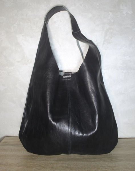 Slouchy Bag, Soft Leather Bag, Everyday Luxury, Hobo Style, Brown Leather Bag, Black Leather Bags, Leather Hobo Bag, Unique Gifts For Her, Tote Bag Leather