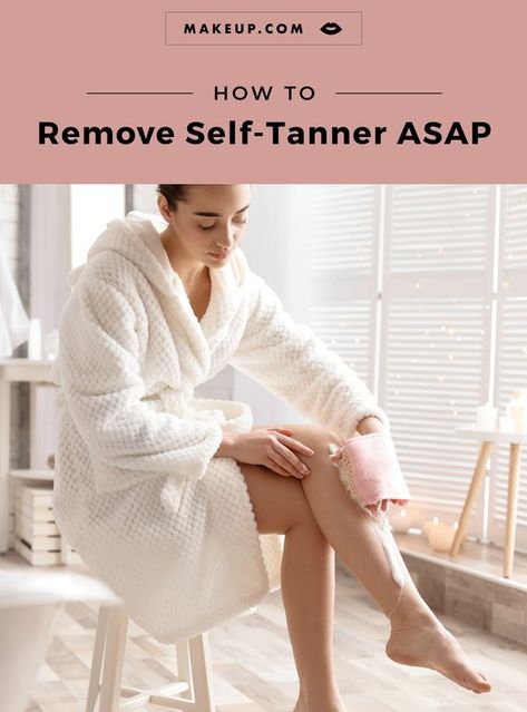 If you’ve fallen victim to a self-tanning mishap, try one of these five tricks for removing self-tanner and fixing the orange streaky color fast. #selftanner #selftanning #sunlesstanner #selftannermistake #tanningmistake #howtofixselftanner #streakytan #sunlesstanmistaker #tanninglotion #beauty #beautyhacks #beautymistake #skin #skincare #skincareroutine #babyoil #exfoliating #cleanser #lemonjuice #tanninghacks Philosophy Skin Care, Self Tanning Tips, Tanning Skin Care, How To Tan Faster, Beauty Mistakes, Sunless Tanner, Tanning Tips, Tan Removal, Quick Makeup