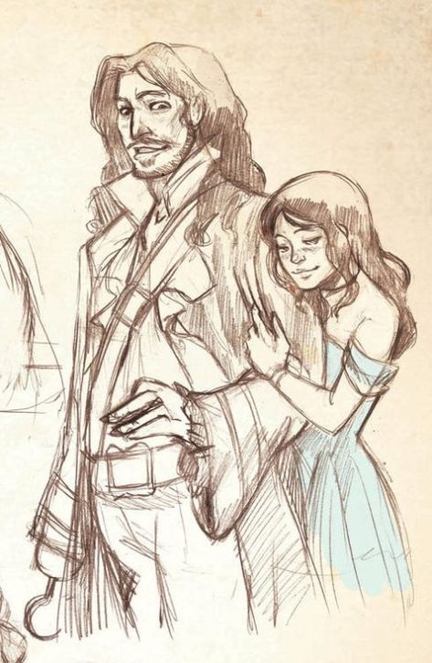 Wendy And Hook Fanart, Captain Hook And Wendy Fanart, Wendy X Hook, Captain Hook X Wendy, Hook And Wendy Fanart, James Hook Fanart, Captain Hook Art, Captain Hook Fanart, Hook Fanart