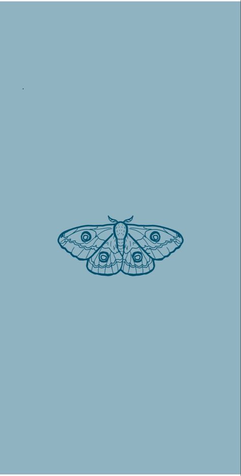 Blue Mushroom Aesthetic Wallpaper, Moth Phone Backgrounds, Moth Phone Wallpaper, Moth Wallpaper Aesthetic, Moth Background, Witchy Wallpapers, Moth Wallpaper, Owl Background, Blue Mushroom