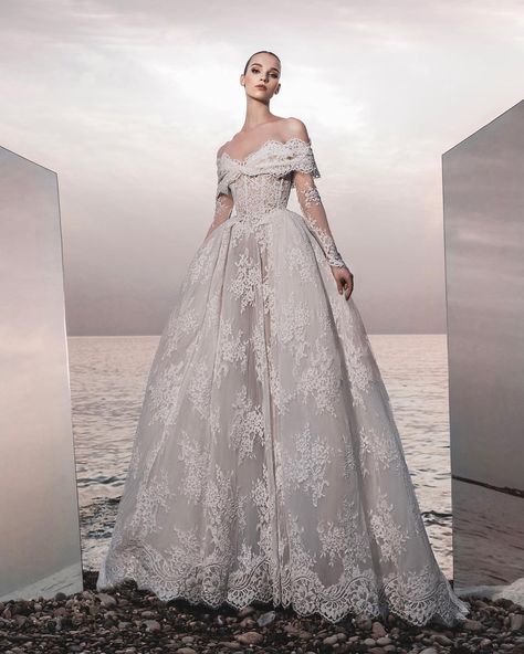 Embarking on a journey into the depths of Phoenician history, the ZUHAIR MURAD Bridal Spring 2025 embodies the timeless spirit of an… | Instagram Zuhair Murad Bridal, Ancient Civilization, Spring 2025, Zuhair Murad, Ancient Civilizations, Bridal Couture, New Collection, Couture, Wedding Dress