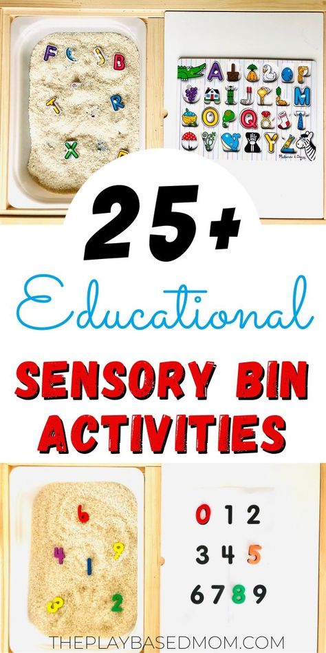 Easy Sensory Bin, Sensory Bin Ideas, Sensory Bin Play, Emotions Preschool, Fun Learning Activities, Play Math, Play Based Learning Activities, Learning Outcomes, Early Literacy Activities