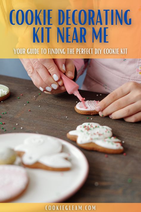 Cookie Decorating Kit Near Me: Your Guide to Finding the Perfect DIY Cookie Kit Cookie Decorating Easy, Diy Cookie Kit, Fun Diy Ideas, Cookie Decorating Kit, Cookie Kit, Party Tips, Diy Cookie, Fun Diy, How To Make Cookies