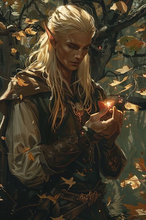 Elven Aesthetic, Fae Fashion, Seelie Court, Dnd Druid, Male Elf, Lotr Elves, Elf Warrior, Elves Fantasy, Elf Art