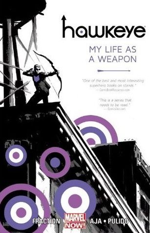 Hawkeye, Vol. 1 My Life as a Weapon by Matt Fraction review by Kate Tilton Hawkeye Comic, Superhero Books, Marvel Hawkeye, Avengers Film, Avengers Comics, Young Avengers, Kate Bishop, Clint Barton, Marvel Entertainment