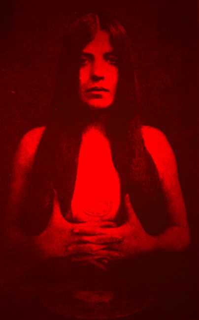 Sister Cybele (Leila Waddell) Priestess, musician, scarlet woman Scarlet Woman Babalon, Satanic Witchcraft, Scarlet Woman, Witchcraft History, Nick Knight, Aleister Crowley, Surreal Artwork, Vintage Witch, Occult Art