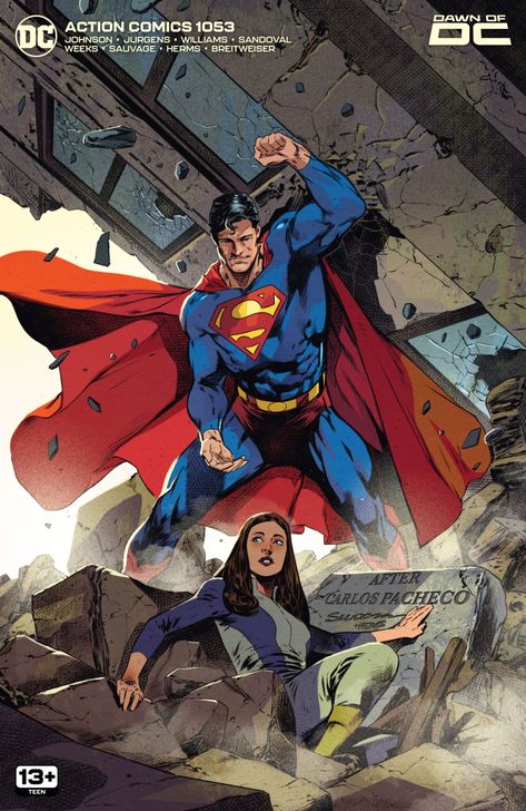 Action Comics #1053 Preview - The Aspiring Kryptonian - Superman Superfan Steel Superman, Comic Superman, Superman And Lois, Superman Gifts, Superman And Lois Lane, Superman Artwork, Justice Society Of America, Superman Family, Action Comics