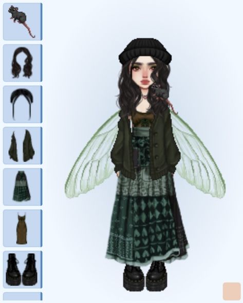 Everskies🖤 Fairy grunge Mlp Gijinka, Everskies Fairy, Fairy Grunge Outfit, Everskies Fits, Everskies Outfits, Western Outfits Men, Fairy Clothes, Hippie Style Clothing, Grunge Fairy