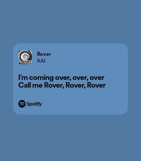 Rover Kai Lyrics, Rover Lyrics, Exo Lyrics, Rover Kai, Lagu Spotify, Diamonds Lyrics, Kpop Playlist, Kpop Songs, Song Lyric Quotes