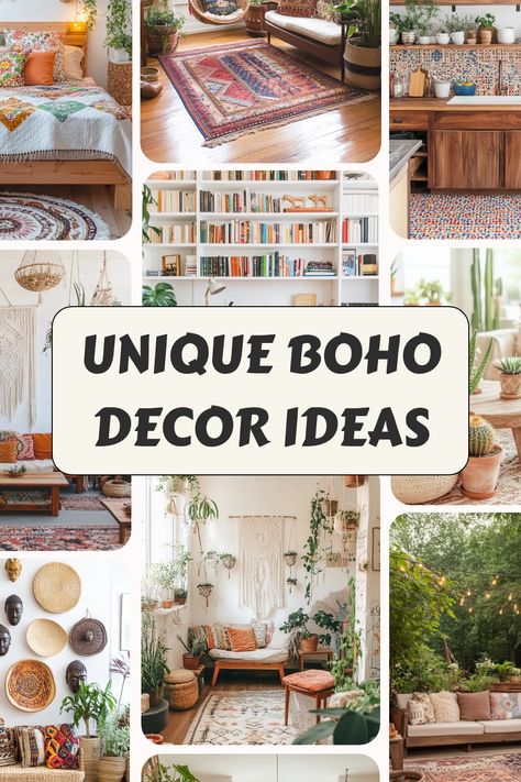 If you want your house to stand out then these boho decor ideas are exactly what you are looking for. Italian Modern Interior Design, Afro Bohemian Style Decor, Southwest Boho Decor, Boho Decor Ideas, Boho Entryway, Boho Elements, Colorful Ceramics, Beaded Curtains, Boho Diy