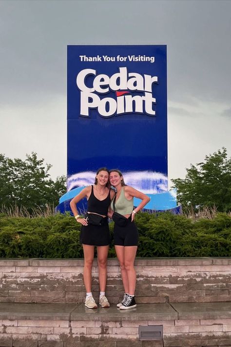 Cedar Point Outfit, Cedar Point Roller Coasters, Cedar Point, Roller Coasters, Roller Coaster, Outfits Aesthetic, Cute Pictures, Coasters