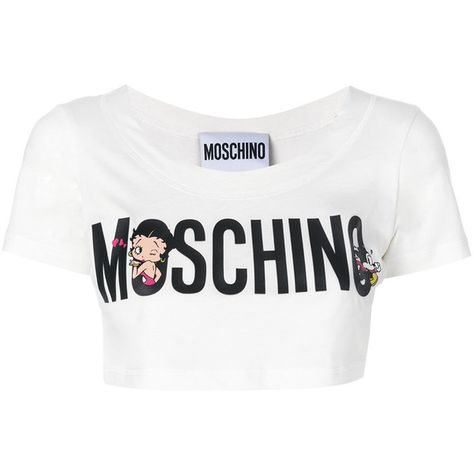 Moschino printed crop top (£160) ❤ liked on Polyvore featuring tops, white, color block tops, crop tops, white crop top, moschino top and colorblock crop top Kendall Jenner Chanel, Printed Crop Top, Kim K Style, Organza Top, White Short Sleeve Tops, Kim Kardashian Red Carpet, Tropical Party, Color Block Top, Kendall Jenner Style