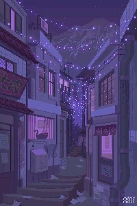 Gif Wallpapers, Pixel City, Pixel Art Landscape, Lofi Aesthetic, Gif Wallpaper, Pixel Art Background, Pixel Animation, Arte 8 Bits, 8bit Art