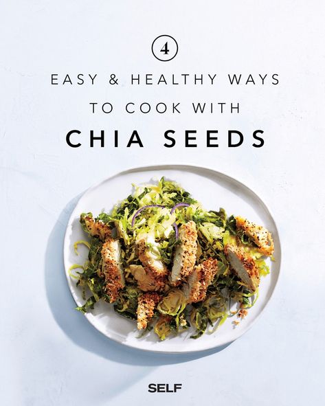 4 Easy And Healthy Ways To Cook With Chia Seeds Healthy Chia Seed Recipes, Cooking Charts, Seeds Recipes, Breakfast Pudding, Seed Recipes, Chia Recipe, Chia Seed Recipes, Healthy Recipe Videos, Healthy Food Delivery