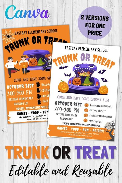 Trunk or Treat Flyer, Trunk or Treat Invitation, Trunk or treat decoration, Trunk or treat decor, Trunk or treat flyer church, Trunk or treat graphic, Trunk or treat invite, Trunk or treat invitations, Trunk or treat ideas, Trunk or treat kits, Trunk or treat printable, trunk or treat flyer ideas, unique trunk or treat ideas, fun trunk or treat ideas, trunk or treat event ideas, trunk party invitation ideas Trunk Or Treat Advertising, Thanksgiving Pto Ideas, Trunk Or Treat School Event, Trunk Or Treat Invite, Planning A Trunk Or Treat Event, Trunk Or Treat Checklist, Pto Trunk Or Treat Ideas, Pta Trunk Or Treat Ideas, Trunk Or Treat Flyer Free Printable