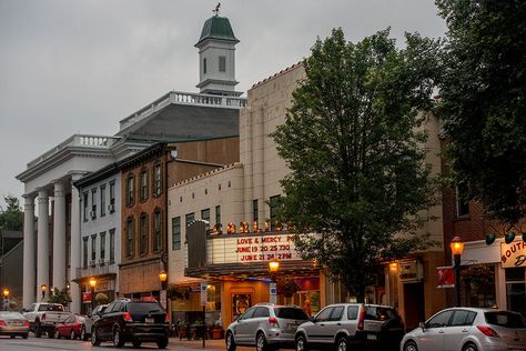 Carlisle Theatre in historic downtown Carlisle. Pa Aesthetic, Carlisle Pennsylvania, Dickinson College, Fall Semester, College Aesthetic, Historic Downtown, Downtown Girl, The Senses, Penn State