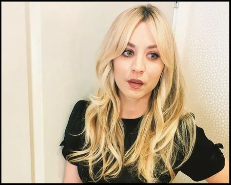 Diy Curtain Bangs, Kaley Cuoco Hair, Diy Curtain, Natural Hair Movement, Long Hair With Bangs, Kaley Cuoco, Trending Haircuts, Curtain Bangs, Love Hair