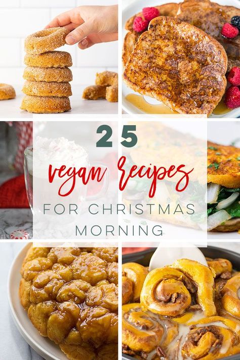 Vegan Christmas Breakfast, Holiday Breakfast Recipes, Christmas Breakfast Ideas, Cider Donuts Recipe, French Toast Pancakes, Easy And Healthy Breakfast, Recipes For Christmas, Christmas Breakfast Recipe, Recipes Savory