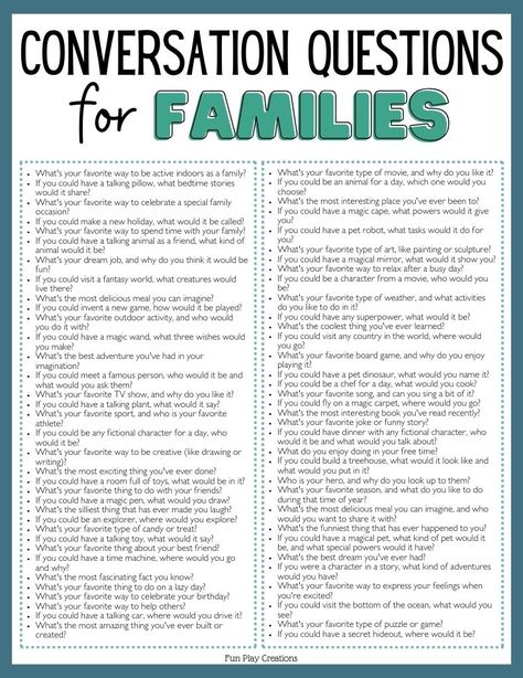 Get ready to spark laughter and conversation with these free printable conversation starters for kids! Perfect for family dinners, playdates, and more, these fun cards will keep the kids (and you) entertained and engaged. Click to download, print, and let the fun begin! Restorative Circles, Dinner Conversation Starters, Fun Printables For Kids, Family Conversation Starters, Conversation Starters For Kids, Family Conversation, Conversation Questions, Tough Conversations, Conversation Cards