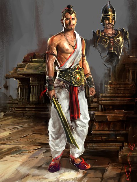 ArtStation - king race of vijayanagaram kingdom, kishore ghosh Warrior Outfits, Indian King, Indian Warrior, Mythological Characters, Temple Photography, Ancient History Facts, Warrior Outfit, Comic Layout, Arte Cyberpunk