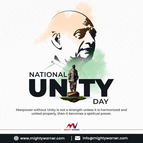 #mightywarner #mightywarnergroup #BirthAnniversary #sarderpatel #NationUnityDay #digital #IronManOfIndia #unity #india National Unity Day, Unity Day, Awareness Poster, Spiritual Power, Art Competitions, Never Forget, Special Day, How To Become, Spirituality