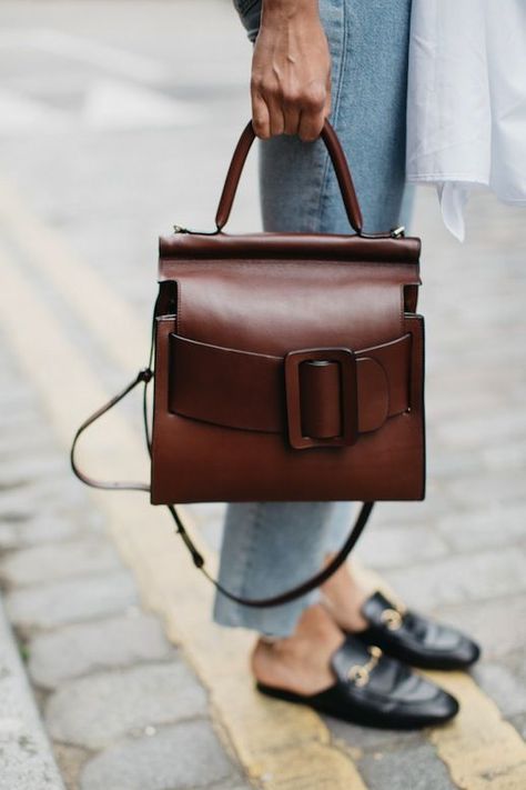 The Karl Bag From Boyy Is Our Latest Accessory Crush | Le Fashion | Bloglovin’ Lv Bags, Kelly Bag, Stil Inspiration, Brown Leather Bag, Brown Bag, Gucci Bags, Stylish Bag, Beautiful Bags, Belts For Women