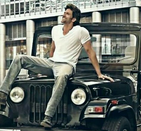 Hritik Raushan, Hrithik Roshan Hairstyle, Car Pose, Cowboy Photography, Mens Photoshoot, Outdoor Portrait Photography, Baby Cartoon Drawing, Outdoor Portrait, Mens Photoshoot Poses